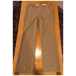 Banana Republic Logan Camel Flannel Pants Size 4P